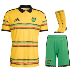 Camiseta local de Jamaica 2026 para niños x Bob Marley
