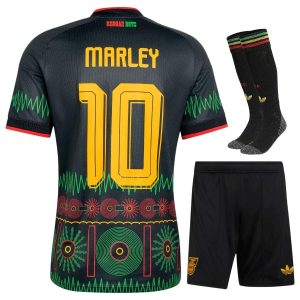 Kit de visitante de Jamaica 2026 para niños - Bob Marley #10