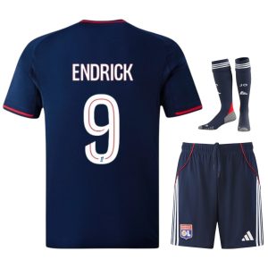 Camiseta visitante infantil del OL 2025/2026 Endrick