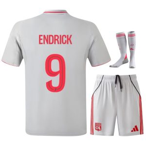 Camiseta infantil de la tercera equipación de la OL 2025-2026 Endrick