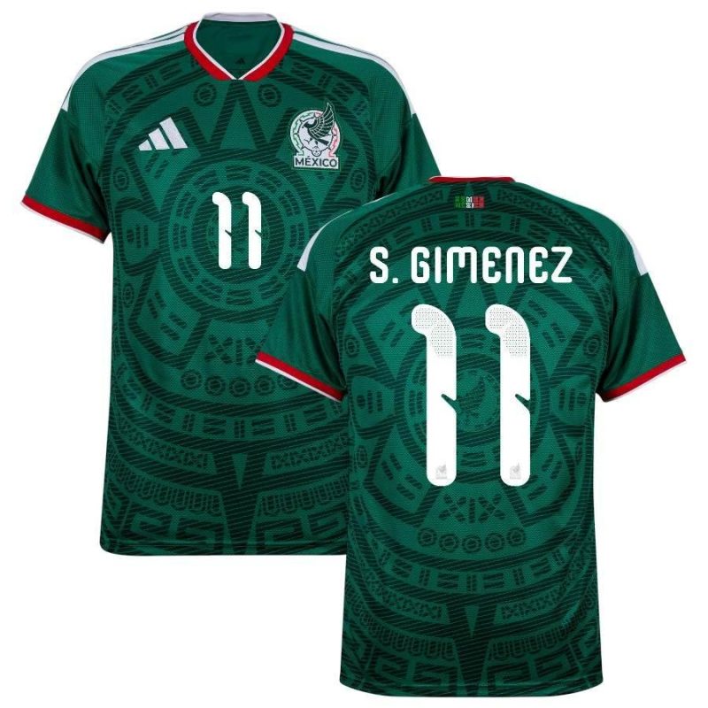 Maillot Mexique Domicile 2026 2027 Gimenez (1)