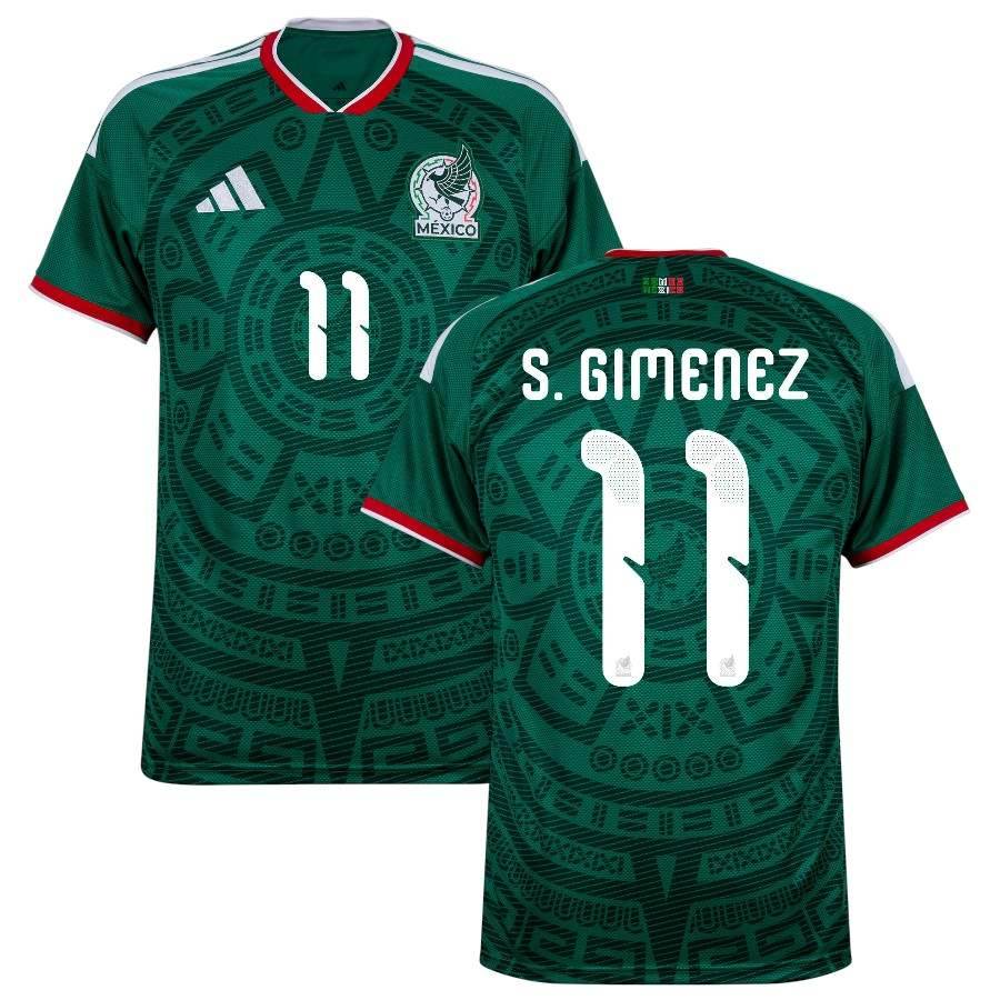 Maillot Mexique Domicile 2026 2027 Gimenez (1)