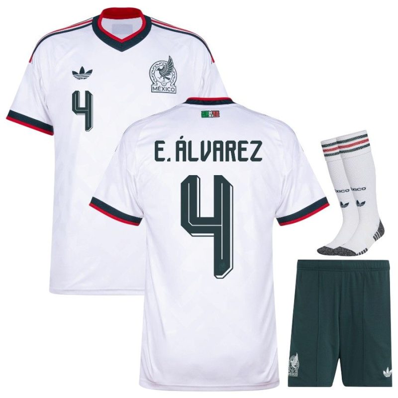 Maillot Mexique Kit Enfant Exterieur 2026 2027 Alvarez