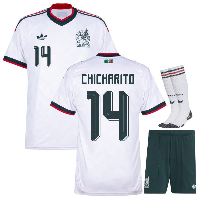 Maillot Mexique Kit Enfant Exterieur 2026 2027 Chicharito