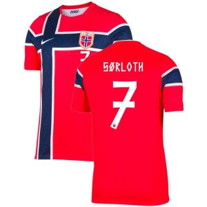 Camiseta de local de Noruega 2026-2027 Sorloth