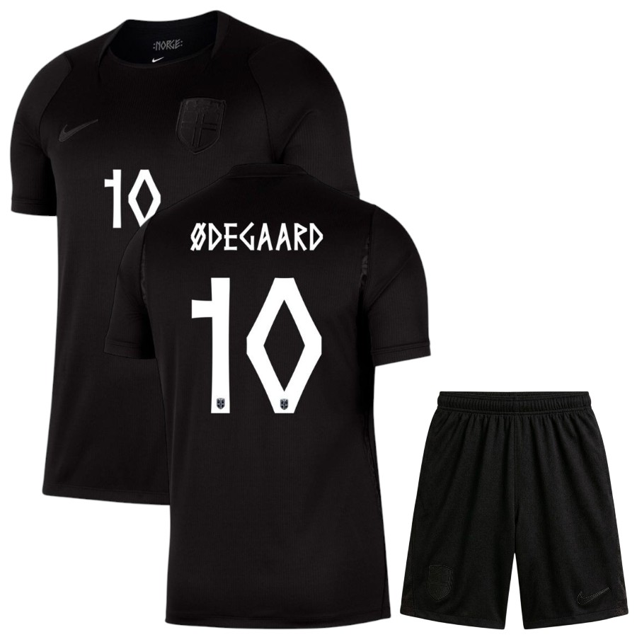 Maillot Norvège Kit Enfant Exterieur 2026 2027 Odegaard