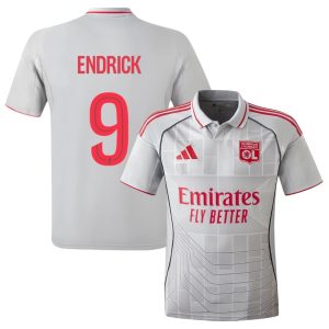 Maillot OL Third 2025 2026 Endrick
