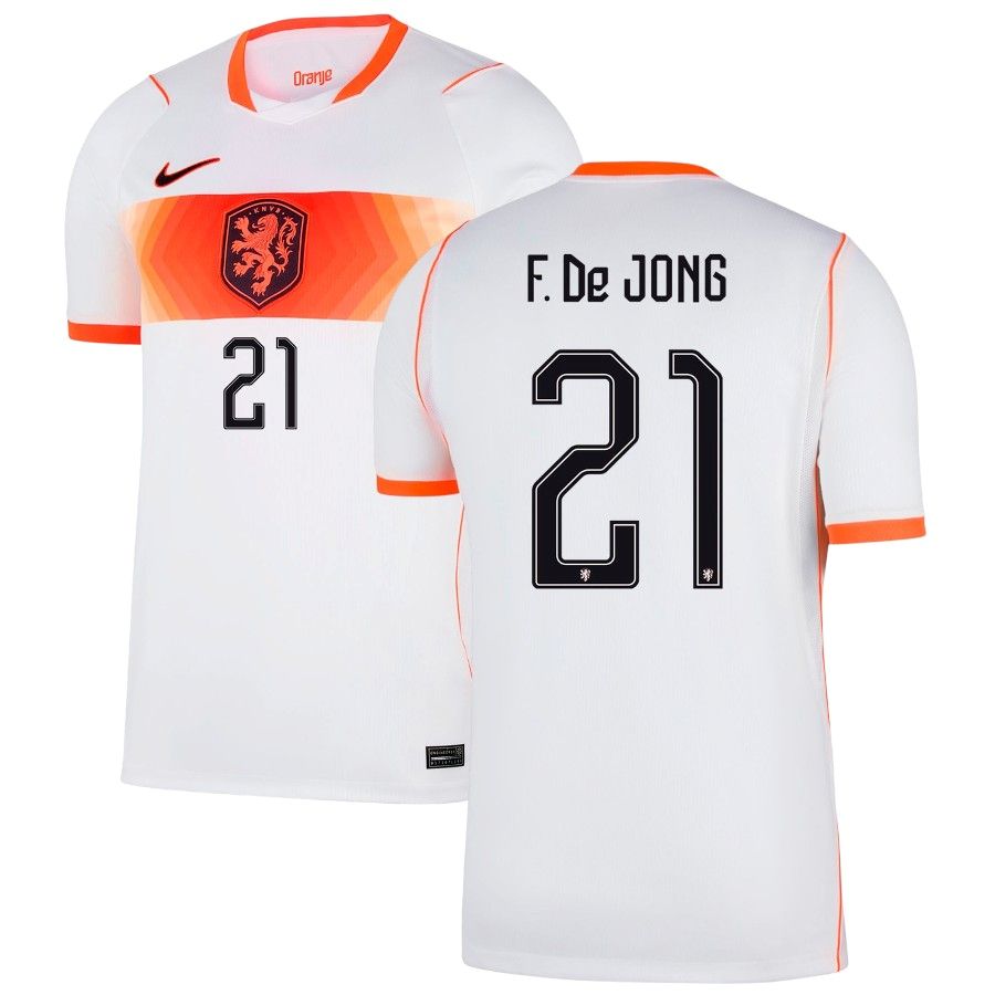 Maillot Pays Bas Exterieur 2026 2027 De Jong (1)
