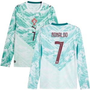 Maillot Portugal Exterieur 2026 2027 Ronaldo Manches Longues