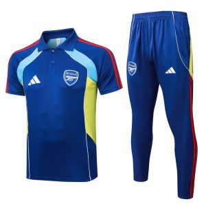 Arsenal Polo Tracksuit 2025-2026 Light Blue