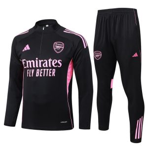 Arsenal Training Suit 2025 2026 Black Pink