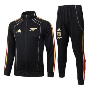 Arsenal Tracksuit Jacket 2025-2026 Black Night