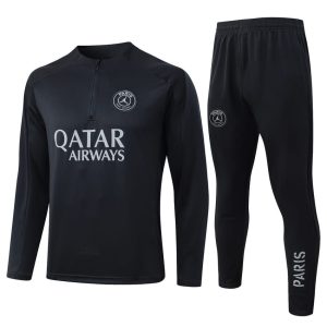 Survetement PSG Training 2025 2026 Noir Sombre