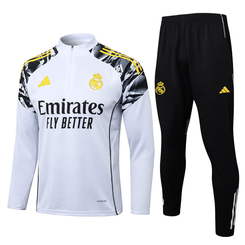 Tuta da allenamento del Real Madrid 2025-2026 bianca con macchia 1.jpg