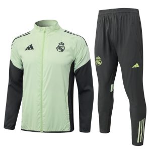 Real Madrid Tracksuit Jacket 2025/2026 Pastel Green