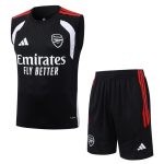 Debardeur Short Arsenal 2026 2027 Noir Rouge