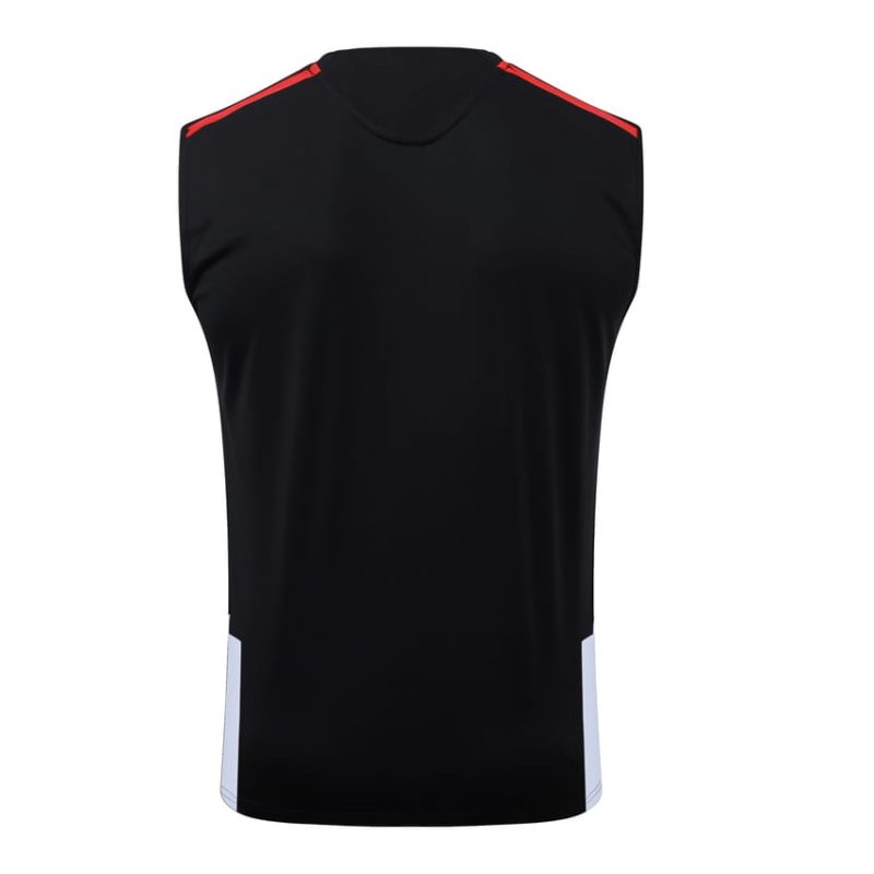 Debardeur Short Arsenal 2026 2027 Noir Rouge (2) Debardeur Short Arsenal 2026 2027 Noir Rouge