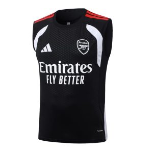 Debardeur Short Arsenal 2026 2027 Noir Rouge