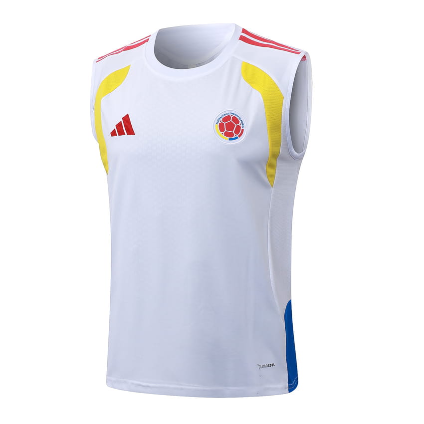 Debardeur Short Colombie 2026 2027 Blanc