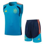 Debardeur Short Espagne 2026 2027 Bleu Clair