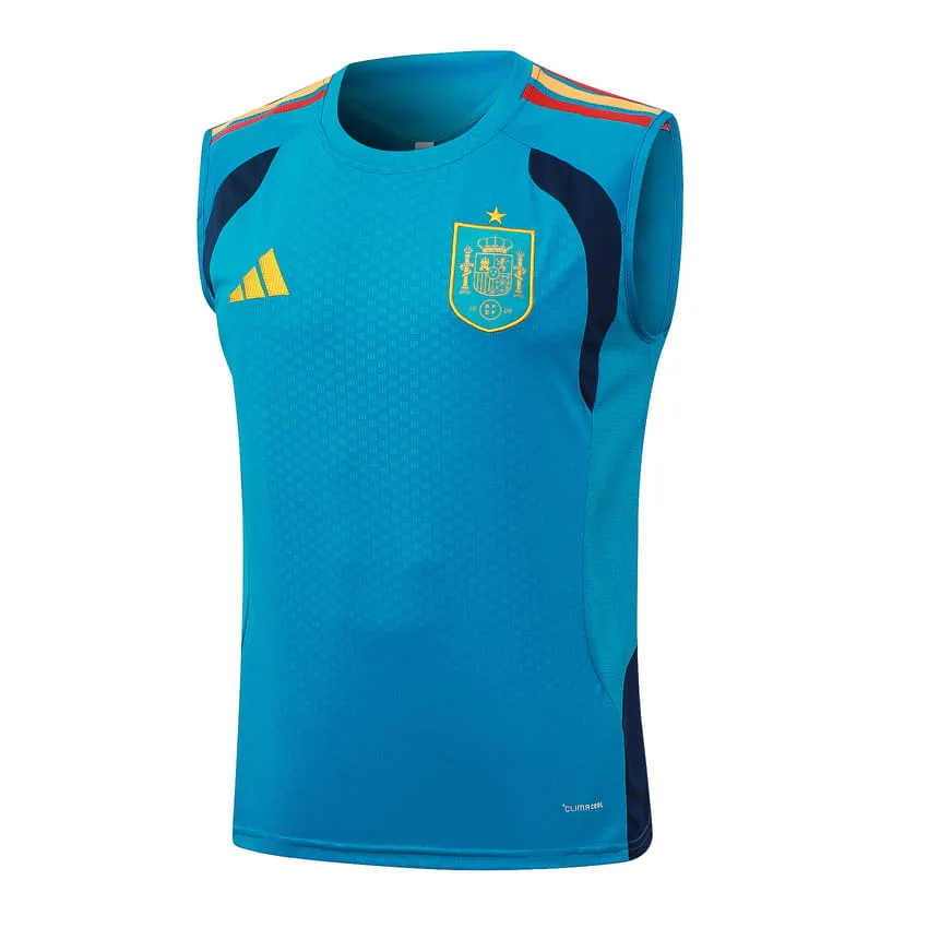 Debardeur Short Espagne 2026 2027 Bleu Clair