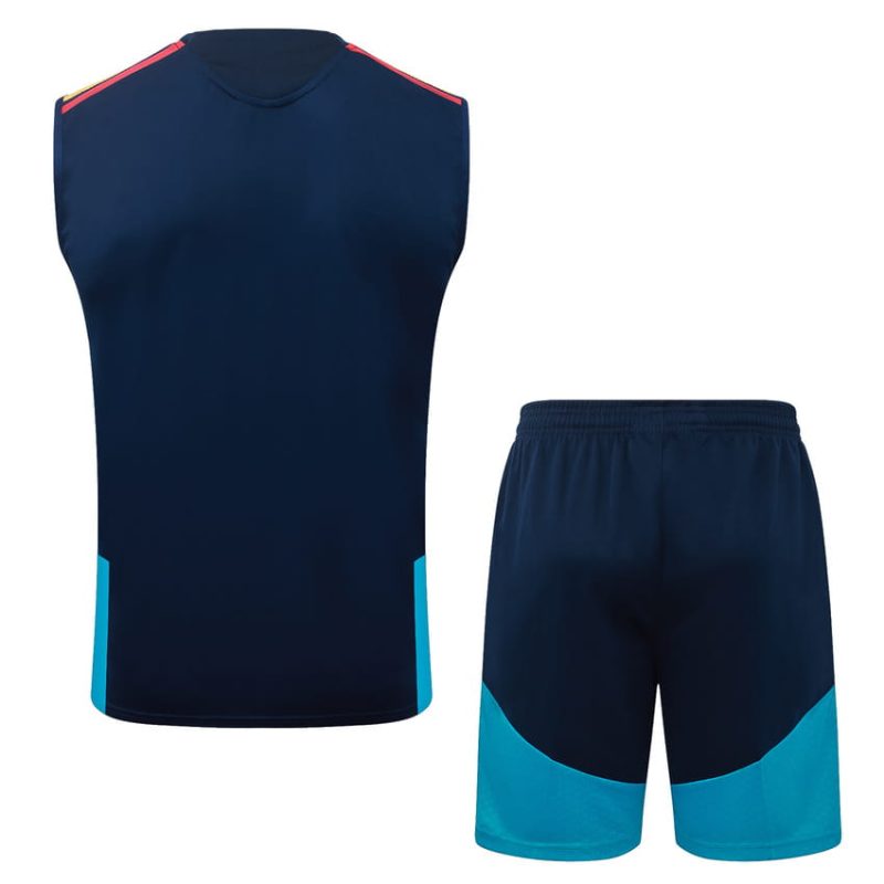 Debardeur Short Espagne 2026 2027 Bleu Sombre (2) Debardeur Short Espagne 2026 2027 Bleu Sombre