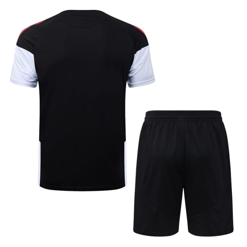 Arsenal 2026/2027 Black and Red Shirt and Shorts Set (3) Arsenal 2026/2027 Black and Red Jersey and Shorts Set