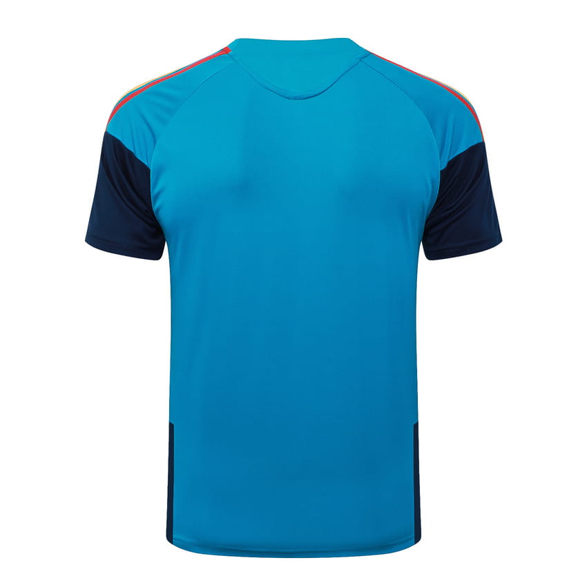 Ensemble Maillot Short Espagne 2026 2027 Bleu Clair