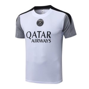 Ensemble Maillot Short PSG 2026 2027 Blanc Gris
