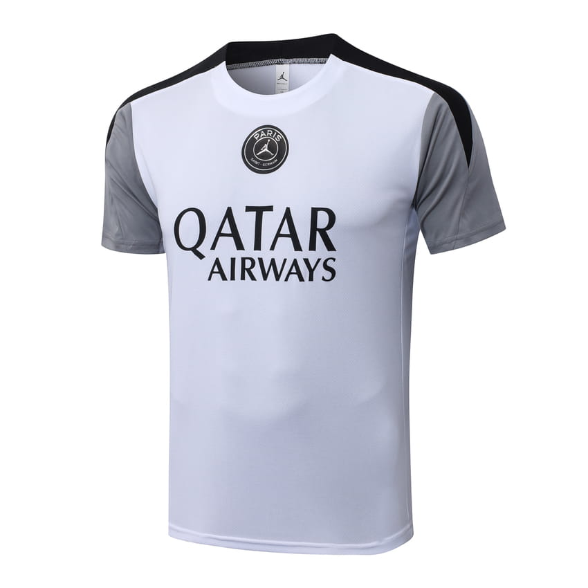 Ensemble Maillot Short PSG 2026 2027 Blanc Gris