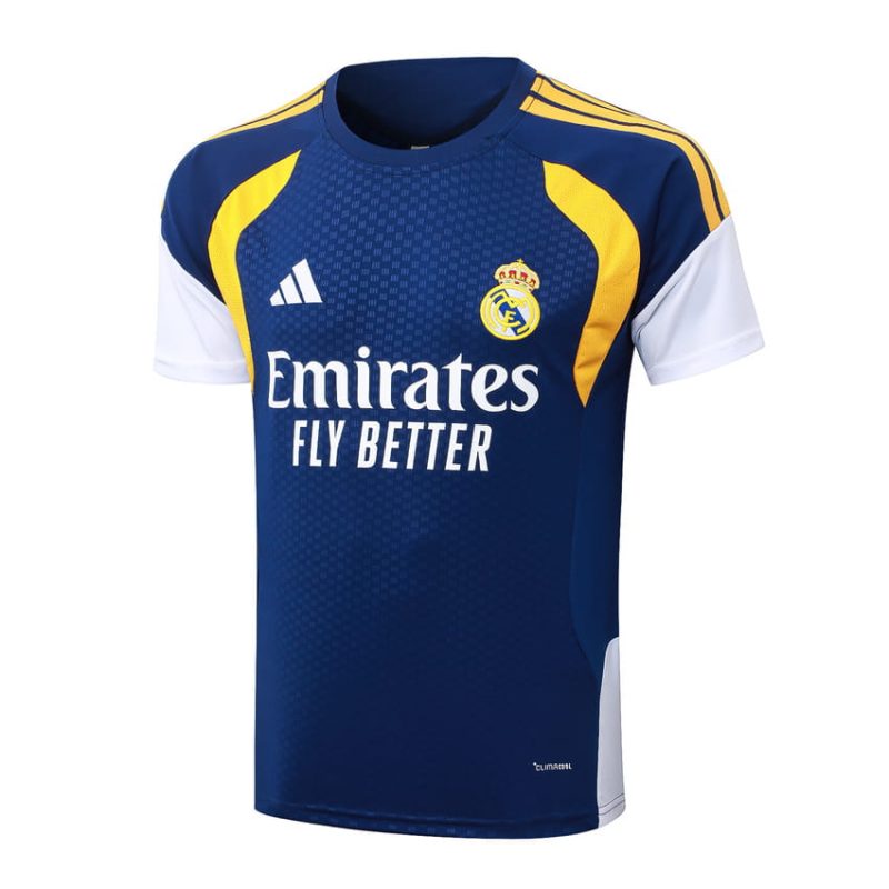 Ensemble Maillot Short Real Madrid 2026 2027 Bleu Foncé (2) Ensemble Maillot Short Real Madrid 2026 2027 Bleu Foncé