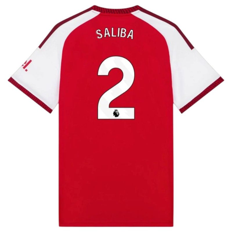 Maillot Arsenal Domicile 2026 2027 Saliba (2) Maillot Arsenal Domicile 2026 2027 Saliba (2)