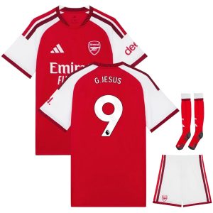 Maillot Arsenal Kit Enfant Domicile 2026 2027 Jesus