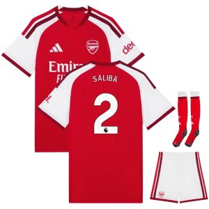 Maillot Arsenal Kit Enfant Domicile 2026 2027 Saliba