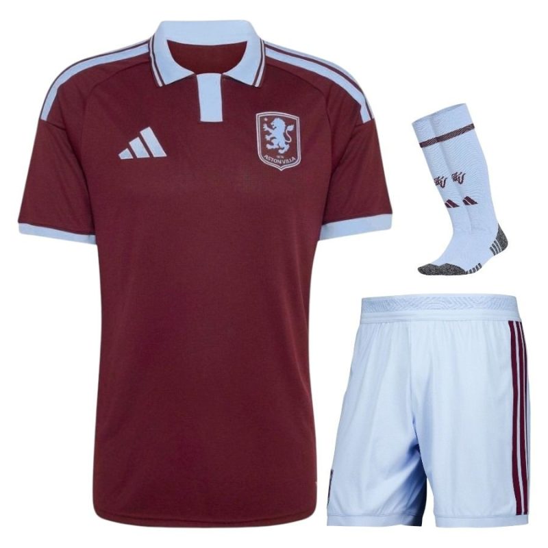 Maillot Aston villa Kit Enfant Domicile 2026 2027 (1) Maillot Aston villa Kit Enfant Domicile 2026 2027 (1)