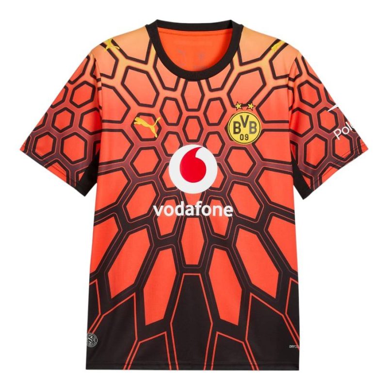 Maillot BVB Dortmund Orange Gardien 2026 2027 (1)