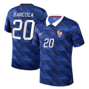 Maillot Equipe de France Domicile Coupe du Monde 2026 Barcola