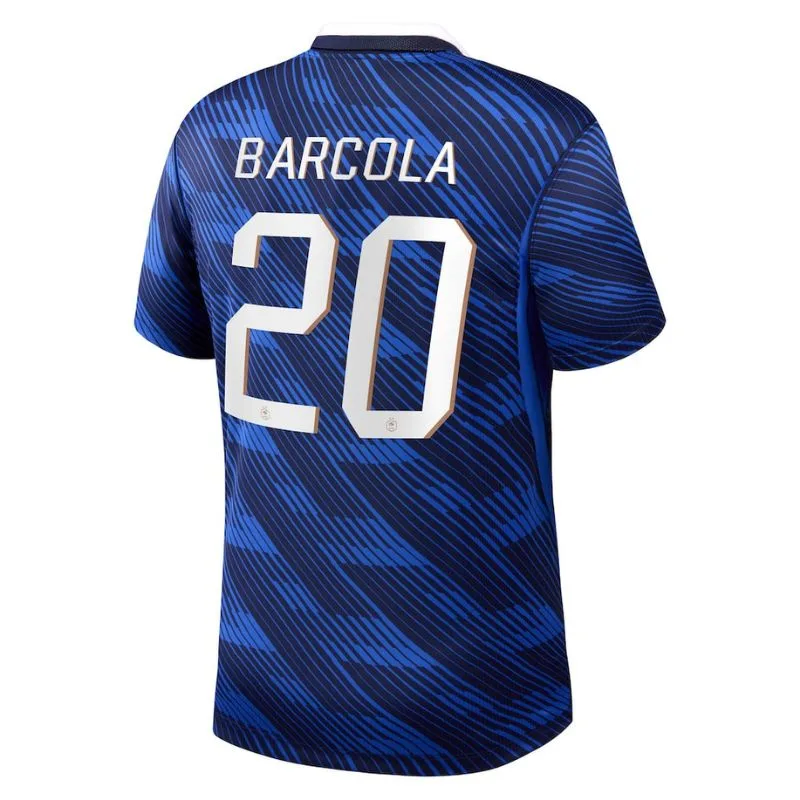 Maillot Equipe de France Domicile Coupe du Monde 2026 Barcola
