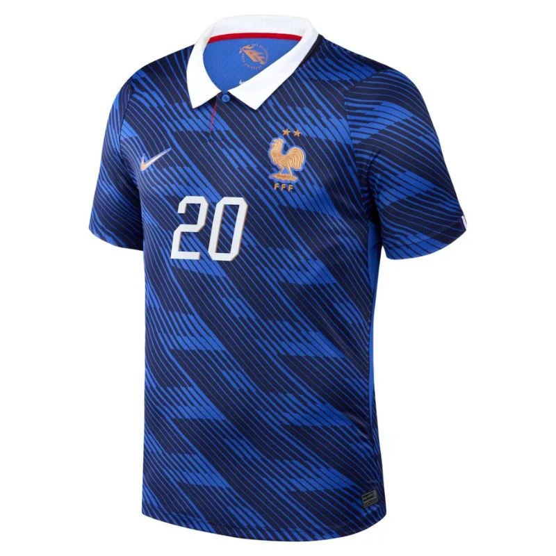 Maillot Equipe de France Domicile Coupe du Monde 2026 Barcola