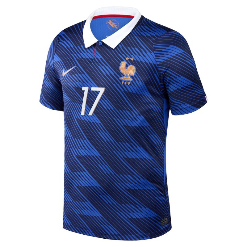 Maillot Equipe de France Domicile Coupe du Monde 2026 Saliba