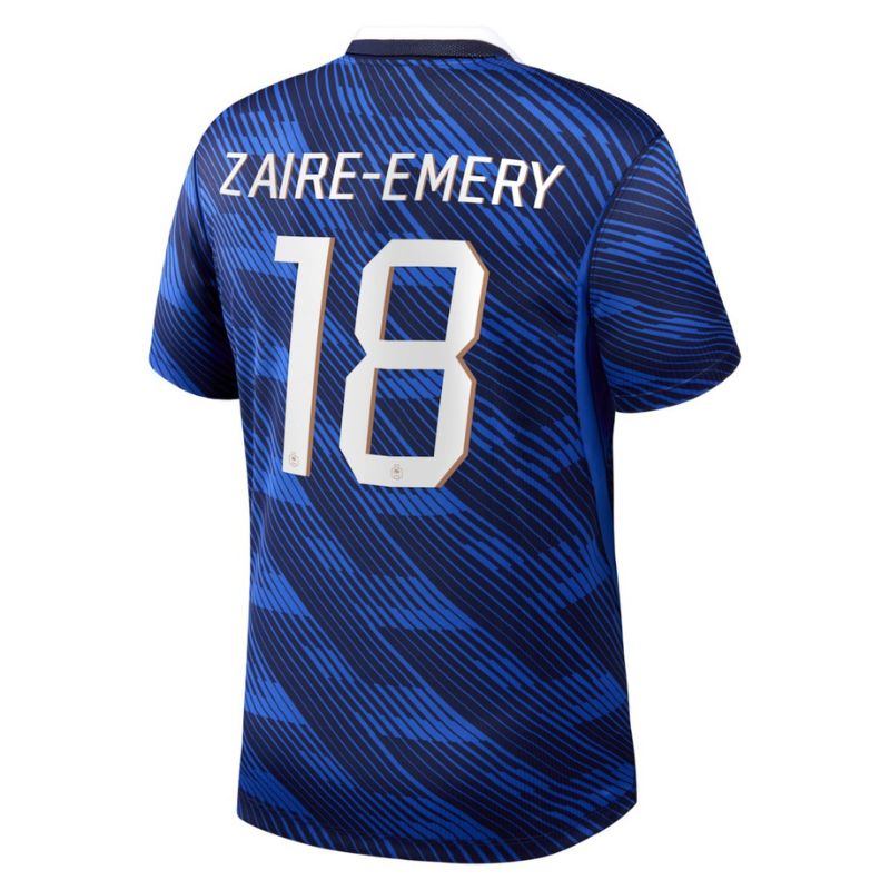 Maillot Equipe de France Domicile Coupe du Monde 2026 Zaire Emery
