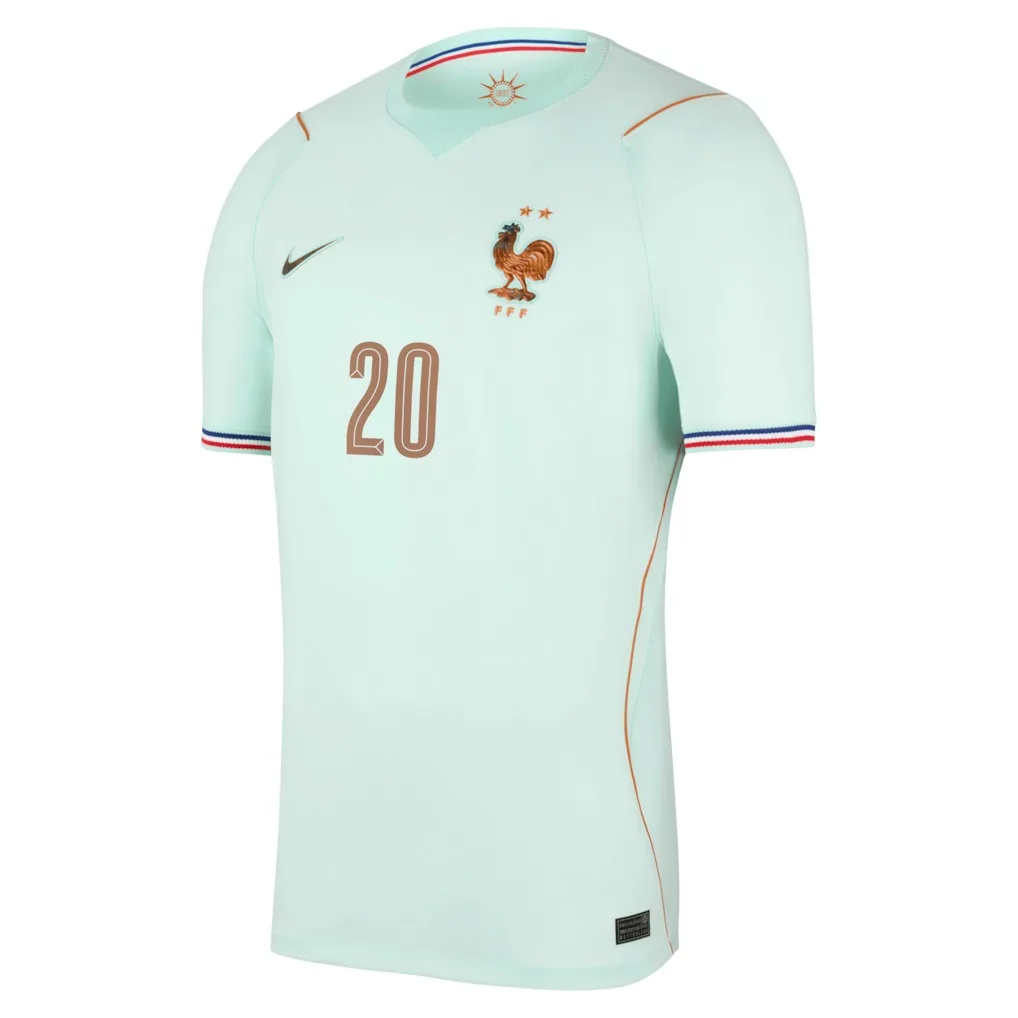 Maillot Equipe de France Exterieur Coupe du Monde 2026 Barcola