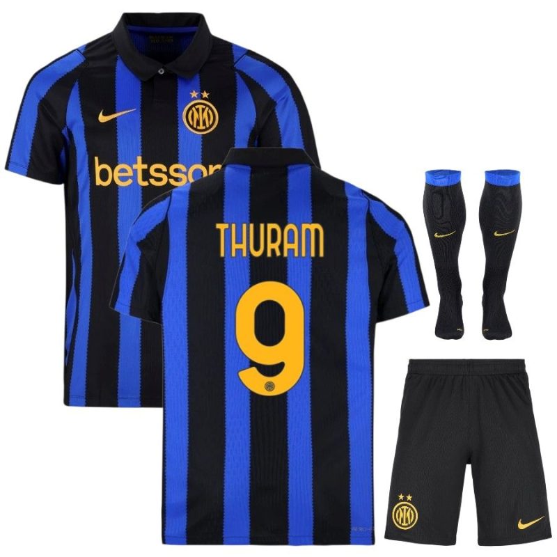 Maillot Inter Milan Kit Enfant Domicile 2026 2027 Thuram Maillot Inter Milan Kit Enfant Domicile 2026 2027 Thuram