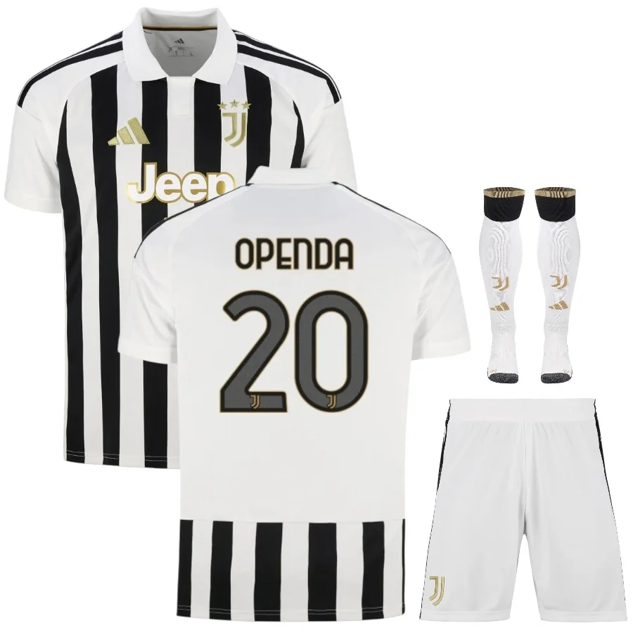 Equipación de local de la Juventus para niños 2026-2027 Openda