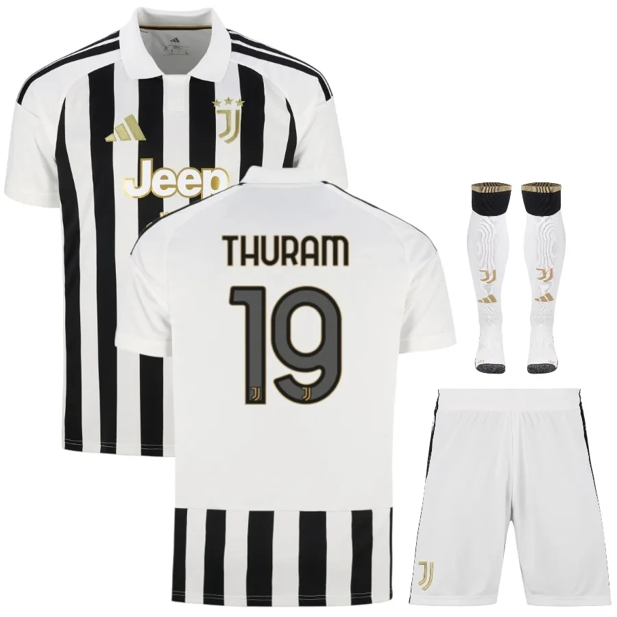 Equipación local de la Juventus para niños 2026-2027 Thuram