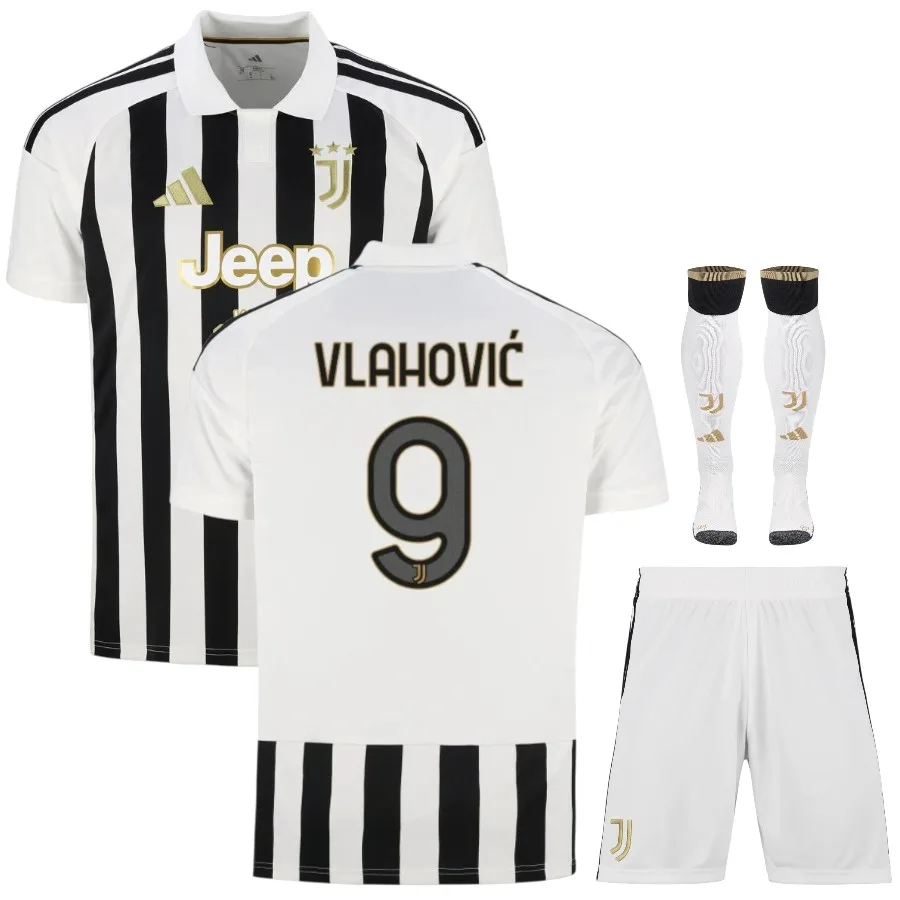 Camiseta de la Juventus para niños, equipación local 2026-2027 Vlahovic