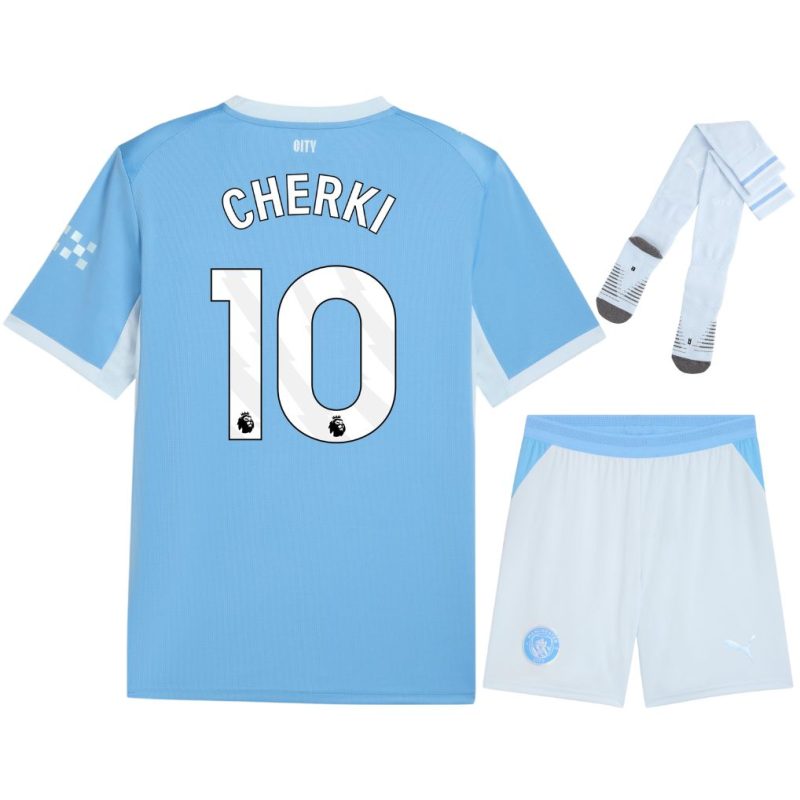 Maillot Kit Enfant Manchester City Domicile 2026 2027 Cherki
