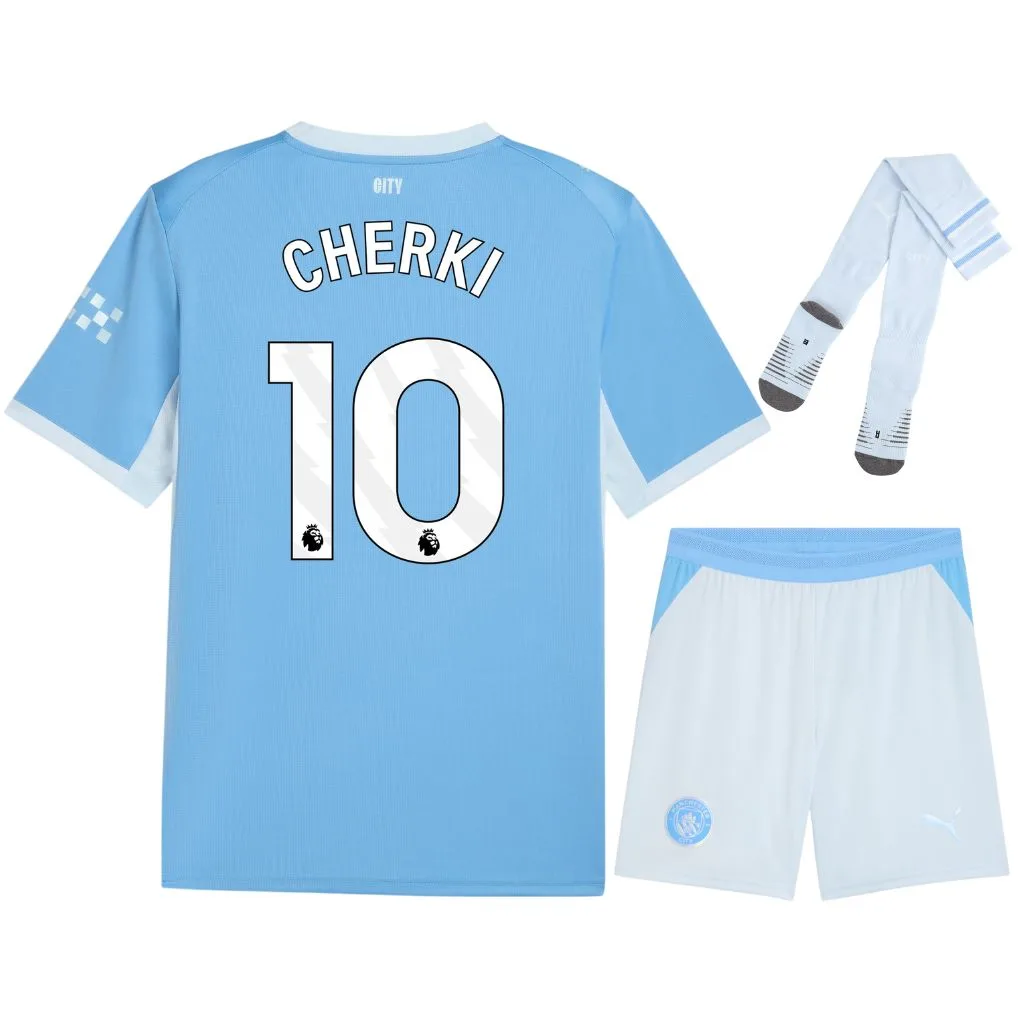 Maillot Kit Enfant Manchester City Domicile 2026 2027 Cherki