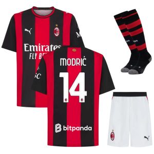 Maillot Kit Enfant Milan AC Domicile 2026 2027 Modric