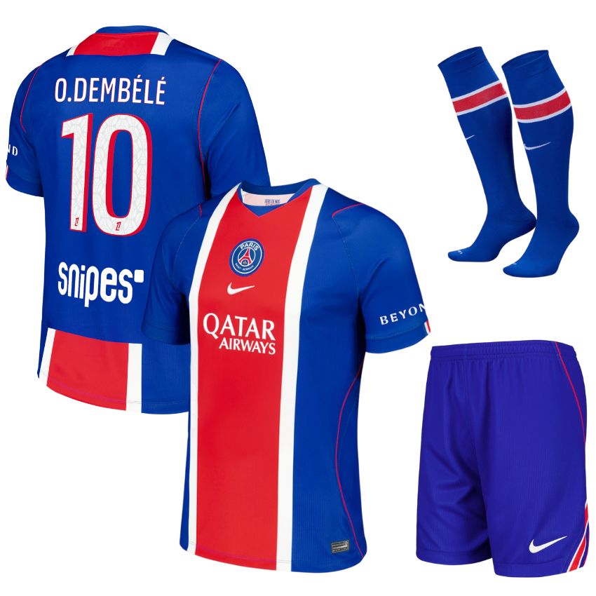 Maillot Kit Enfant PSG Domicile 2026 2027 Dembele